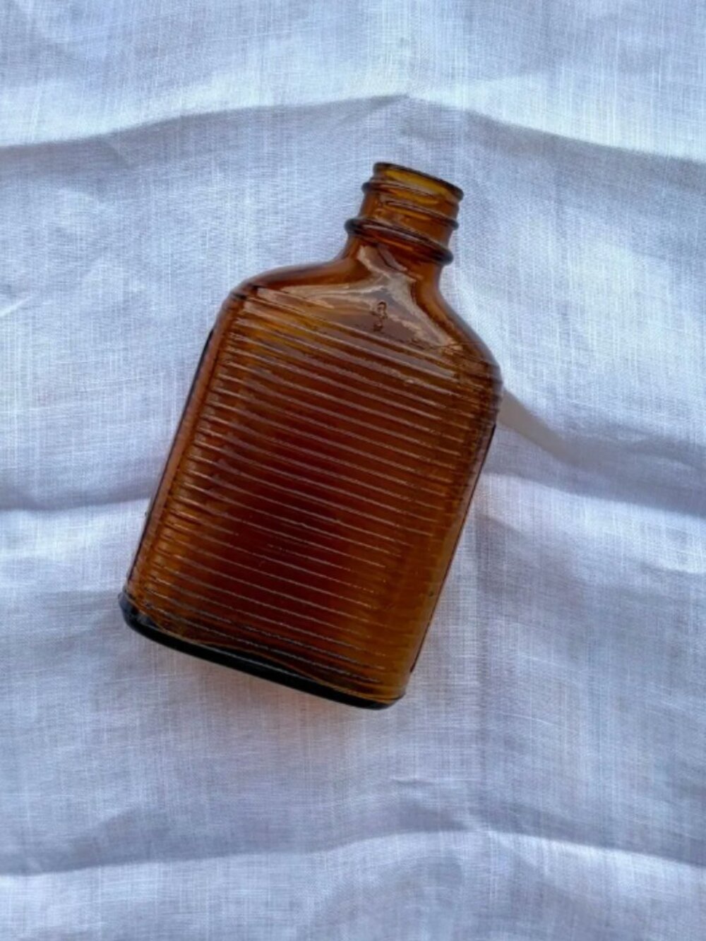 Vintage Brown Medicine Bottle